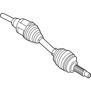 Lincoln LX6Z-3B437-E Shaft - Front Axle