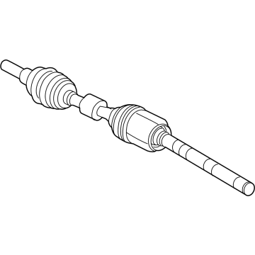 Ford LX6Z-3B436-CZ Shaft - Front Axle LX6Z-3B436-CZ Ford Shaft - Front Axle Illustration 1 of 1