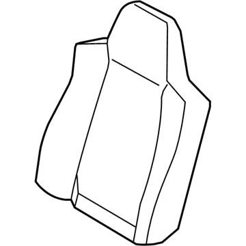 Ford 8C3Z-2564810-C Pad - Seat Back