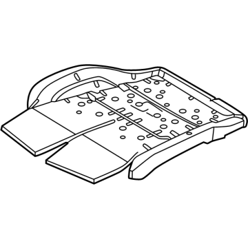 Lincoln R2TZ-58632A23-D Seat Cushion Pad
