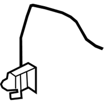 Ford Hood Release Cable - 8C3Z-16916-A