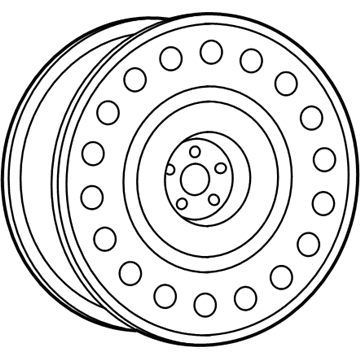 Lincoln 4L2Z-1015-AA Wheel Assembly