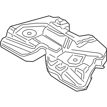 GD9Z-9002-B Ford Fuel Tank Illustration 1 of 1