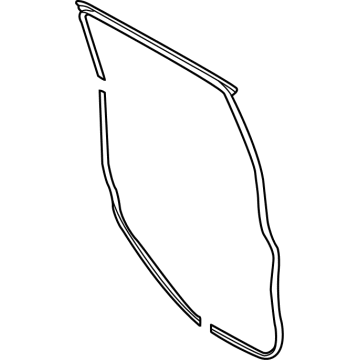 Ford NZ6Z-6025324-A Weatherstrip