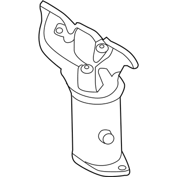 Lincoln BG1Z-5G232-D Exhaust Manifold And Catalyst