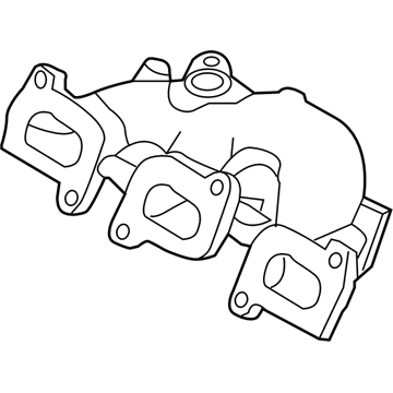 Lincoln AT4Z-9430-B Manifold Assembly - Exhaust