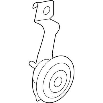 Ford BE8Z-13832-B Horn Assembly