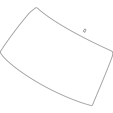 Ford 9C2Z-1503100-A Glass - Windscreen