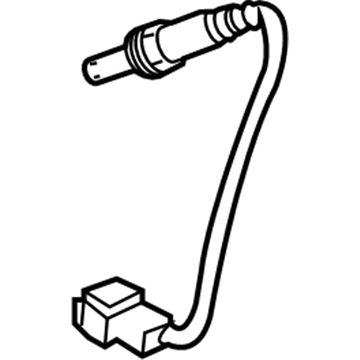 Mercury GU2Z-9G444-A Sensor - Exhaust Gas - Oxygen