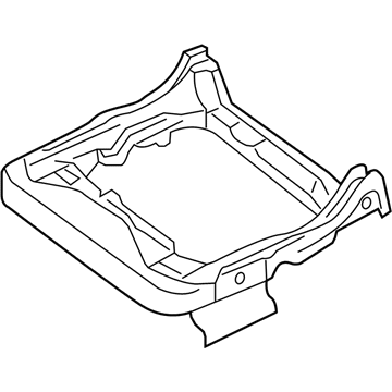 Ford 5F9Z-7463101-AA Frame And Spring - Front
