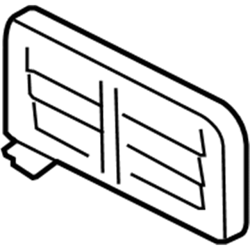 Mercury 5E6Z-17A385-AAA Bracket - License Plate
