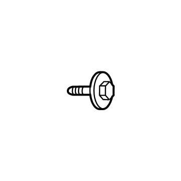 Ford -W705134-S442 Bolt - Hex Head