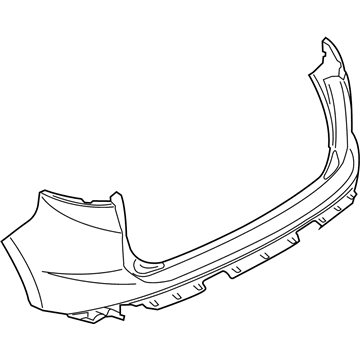 Ford FT4Z-17810-GPTM Extension Assembly - Bumper Bar - Side