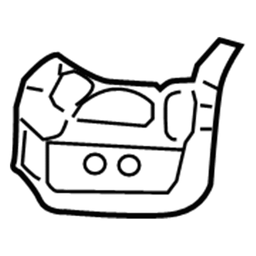Mercury 6E5Z-54101A72-A Gusset