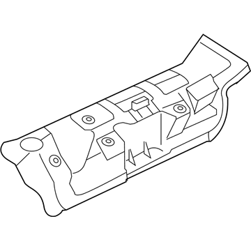 Ford LC3Z-9A462-C Shield - Exhaust Manifold Heat