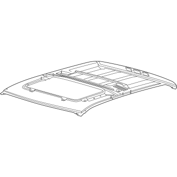Ford NZ6Z-6050202-C Panel Assembly - Roof