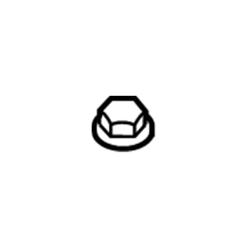 Mercury -W520403-S438 Nut
