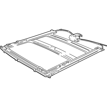 Ford 5C3Z-26502C22-AA Frame - Sliding Roof Panel Opening