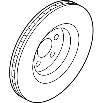 Ford Edge Brake Rotor - G3GZ-1125-C