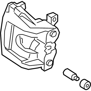 Lincoln G3GZ-2B121-A Caliper Assembly - Brake - Less Pad