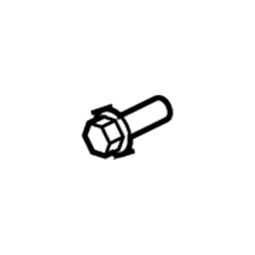 Ford F5RZ-6A340-B Bolt - Flanged Hex