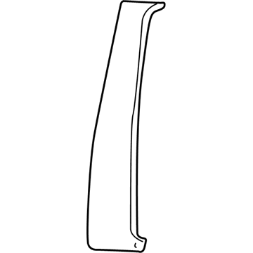 Mercury 3F2Z-1620554-BAA Molding - Door Outside