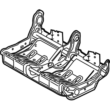 Ford CK4Z-9963160-AK Frame And Spring - Rear Seat Cushion