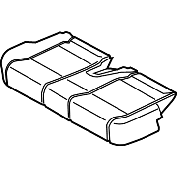 Ford CK4Z-9963840-AA Pad - Rear Seat Cushion