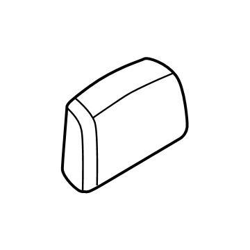 Ford NL3Z-18610A62-AA Cover - Headrest - Roll Type