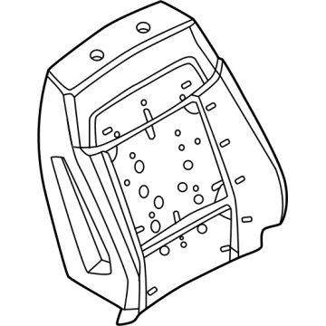 Ford PC3Z-1564810-A Pad - Seat Back