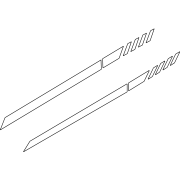 Ford M1PZ-16038-AA Molding - Front Wheel Arch
