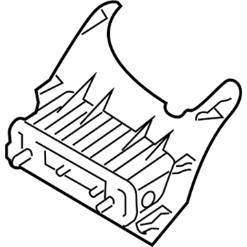 Ford AE8Z-54045J77-AB Bolster - Instrument Panel