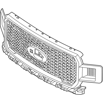 Ford JL3Z-8200-PZPTM Grille - Radiator