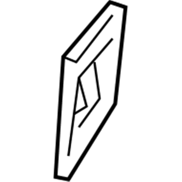 Ford F2UZ-1527971-A Reinforcement - Rear Quarter Panel