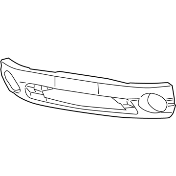 Ford 1L5Z-17757-KA Bumper Assembly - Front