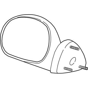 Ford F75Z-17682-JAA Mirror Assembly - Rear View