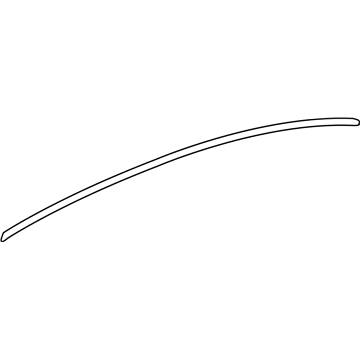 Mercury 6E5Z-5451728-AB Moulding - Roof Side Trim