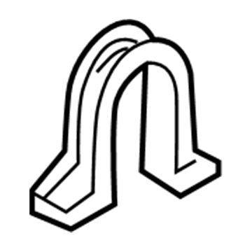 Ford F65Z-5487-CA Clamp - Rubber Bush