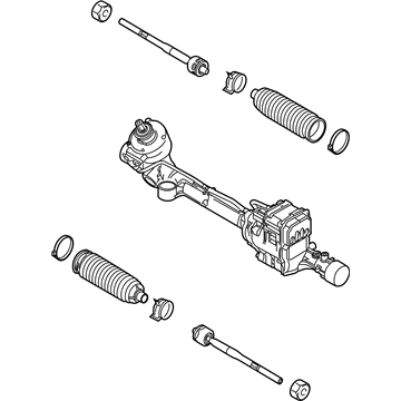 Lincoln MKT Steering Gear Box - EE9Z-3504-AJ