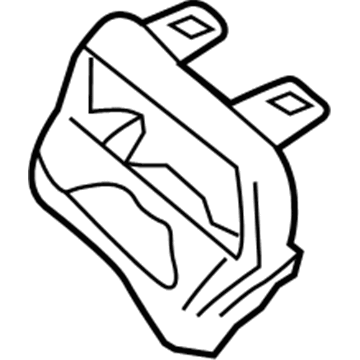Ford CK4Z-99611B90-CA Bezel - Seat Belt Guide Bracket