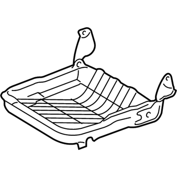 Ford 5L1Z-7863160-BA Frame And Spring - Rear