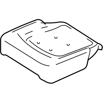 Ford 2L1Z-7863840-AU Pad - Rear Seat Cushion