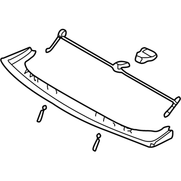 Ford 3W6Z-7653038-AA Panel Assembly - Soft Top