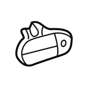 Ford 1W6Z-7622404-AAC Handle Assembly - Door
