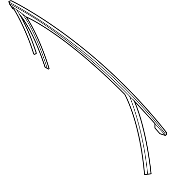 Ford LJ6Z-7821596-E Run - Door Glass
