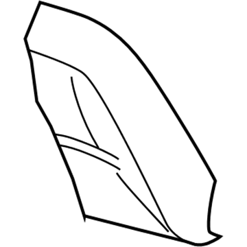 Ford 1F1Z-5466800-AA Pad - Rear Seat Back