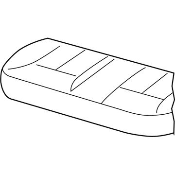 Ford 3F1Z-5463804-AAB Cover Assembly - Rear Seat