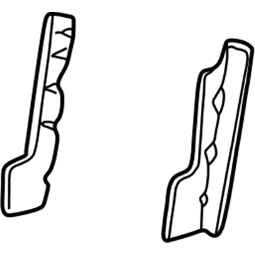 Ford 1L2Z-8B455-AA Bracket - Radiator Grille