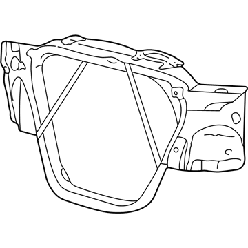 Ford 6C3Z-16138-AA Radiator Support, Front 6C3Z-16138-AA Ford Radiator Support, Front Illustration 1 of 1