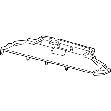 Ford Excursion Air Deflector - 3C3Z-8326-AA